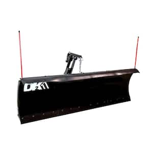 84 in. x 22 in. Heavy-Duty Universal Mount T-Frame Snow Plow Kit with Actuator and Wireless Remote