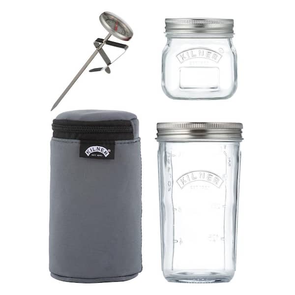 20 Pcs 4 oz Glass Jars with Lids - Yogurt Container - Yoghurt Jars