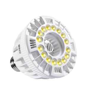 15-Watt E26 Full Spectrum LED Grow Light Bulb for Hydroponic Indoor Garden, Sunlight White, Full Cycle