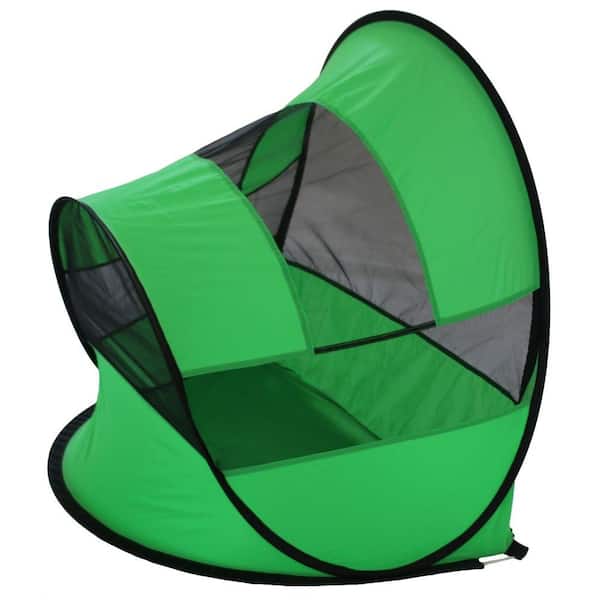 PET LIFE Modern Curved Collapsible Outdoor Pet Tent