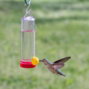 Hanging Planter Box Plastic Hummingbird Feeder - 3 oz. Capacity
