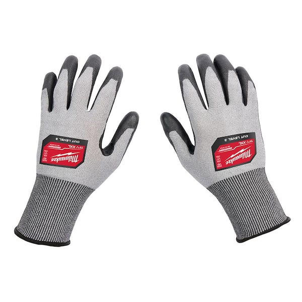 Milwaukee Cut Level 8 High Dexterity Nitrile Dipped Gloves 2x