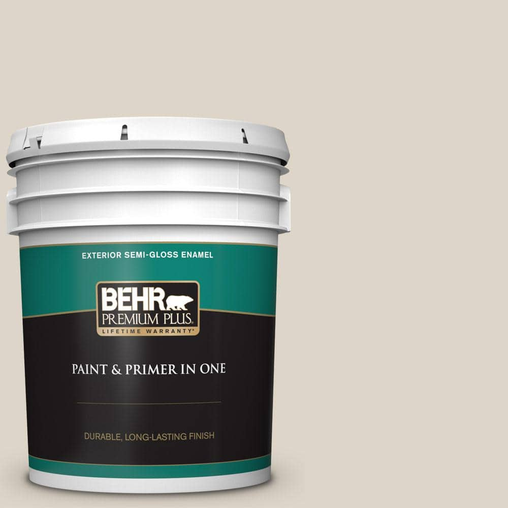 Reviews For Behr Premium Plus 5 Gal 720c 2 Chocolate Froth Semi Gloss Enamel Exterior Paint And Primer In One 505005 The Home Depot