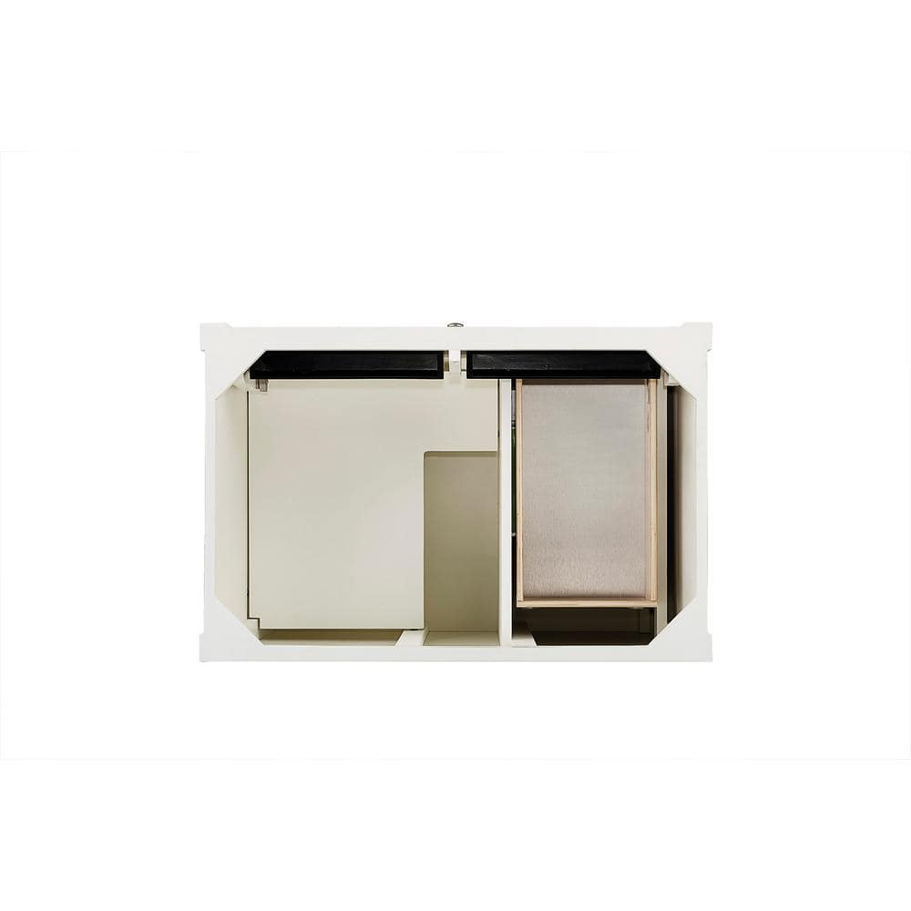 Bright White 36" Single Freestanding Bathroom Vanity Base