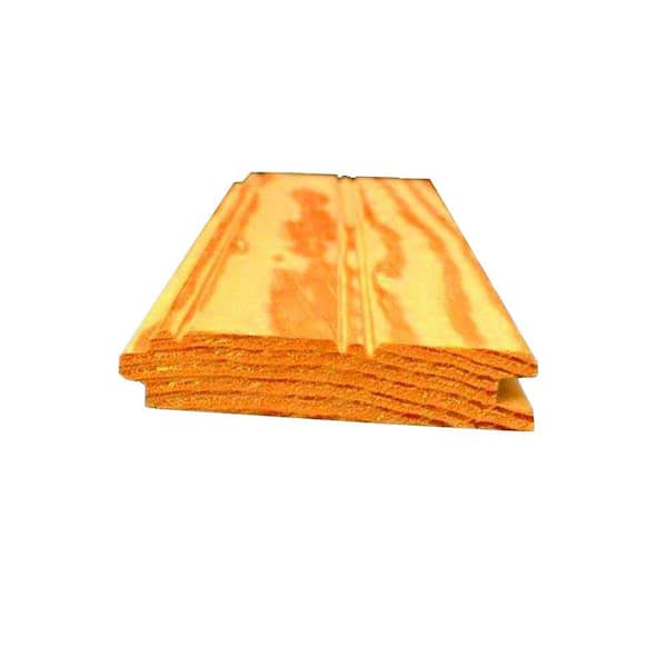 Unbranded 1 in. x 4 in. x 10 ft. Southern Yellow Pine Beaded V-Joint Board