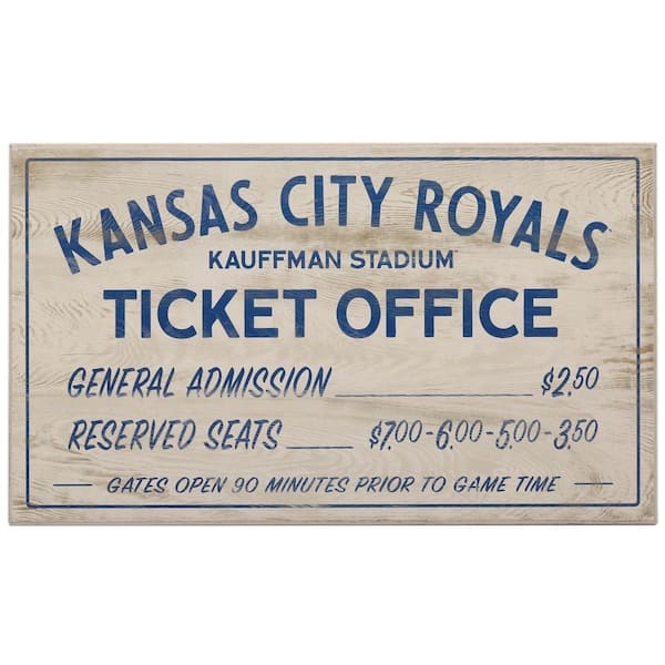 Open Road Brands Kansas City Royals Round Baseball Metal Sign 90181451-s -  The Home Depot