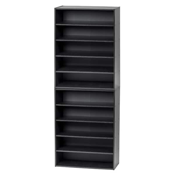 Iris USA 5-Tier Multi-Purpose Organizer Shelf, Black