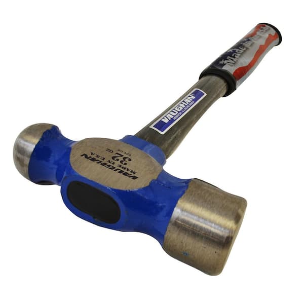 32 oz. Steel Ball Pein Hammer with 14 in. Fiberglass Handle