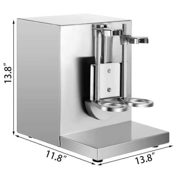 VEVOR Milk Tea Shaker Double Frame Milk Tea Shaking Machine 400 r