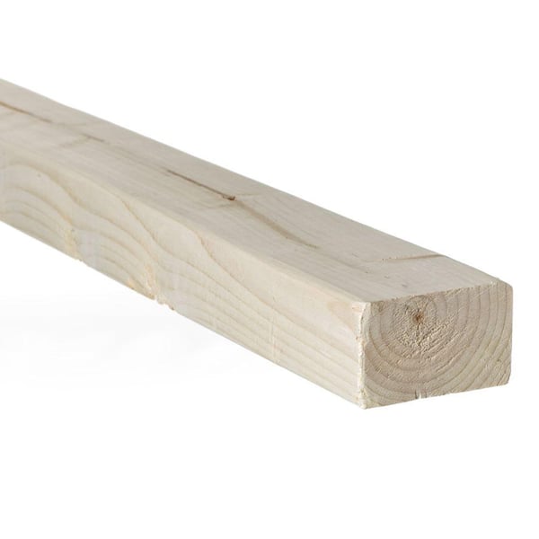Unbranded 2 in. x 3 in. x 96 in. Select Whitewood Stud