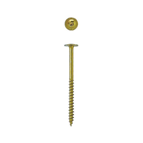 1/4 in. x 4 in. Interior Washer Head Structural Wood Lag Screws Powerlags Torx T-Star (12 Each) Bit Included