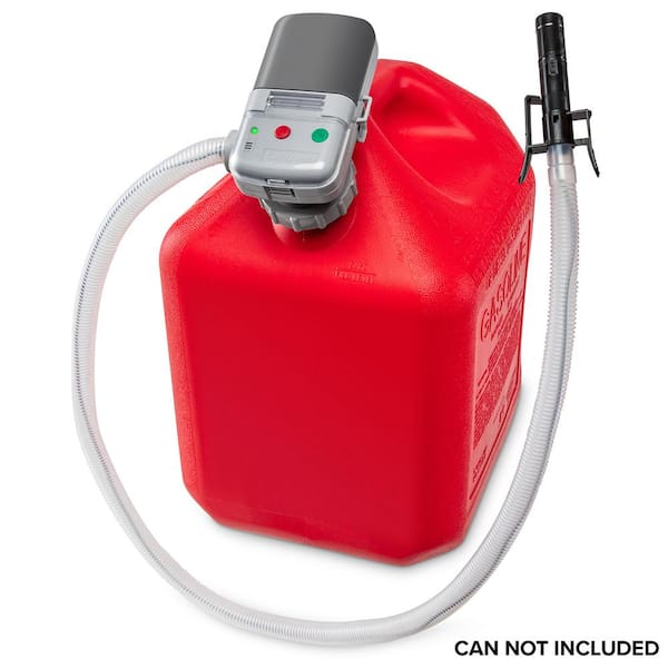 DEWAY Plastic Automatic Fuel Transfer Pump Siphon with Auto-Stop Battery  Powered 48 in. Hose WAYPUMP10 - The Home Depot