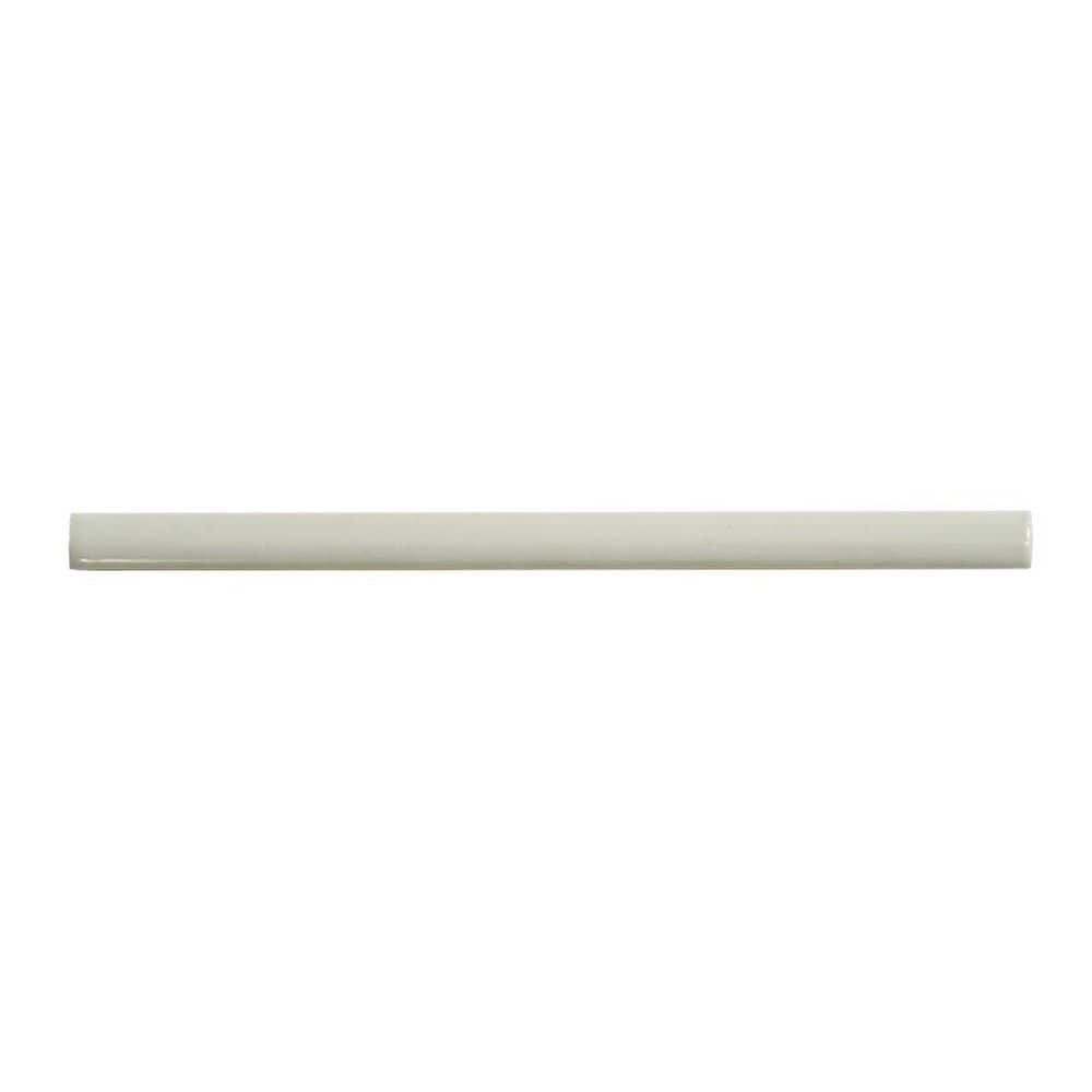 Horizonte 0.5 in. x 8 in. Glossy Soft Mint Green Ceramic Pencil Trim Wall Tile Sample price history on PriceWatchPro