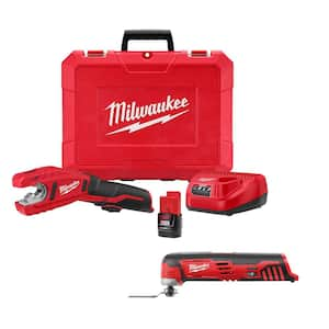 M12 12V Lithium-Ion Cordless Copper Tubing Cutter Kit W/ M12 Multi-Tool