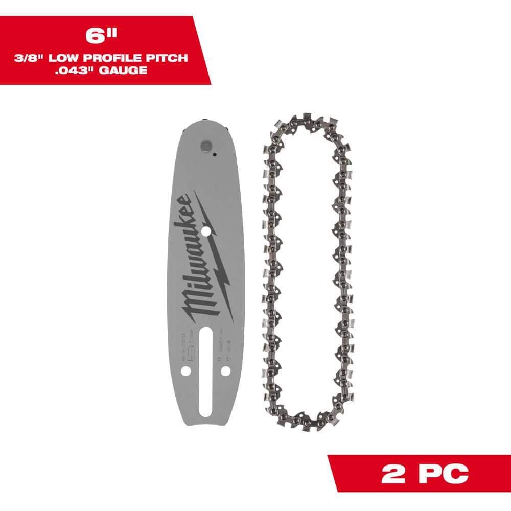 "6 in. Chainsaw Bar & Chain Combo with 3/8 in. LOW PROFILE Pitch, .043"" Gauge" price history on PriceWatchPro