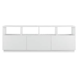 Cumberland 68 in. White TV Stand Fits TVs up to 75 in.