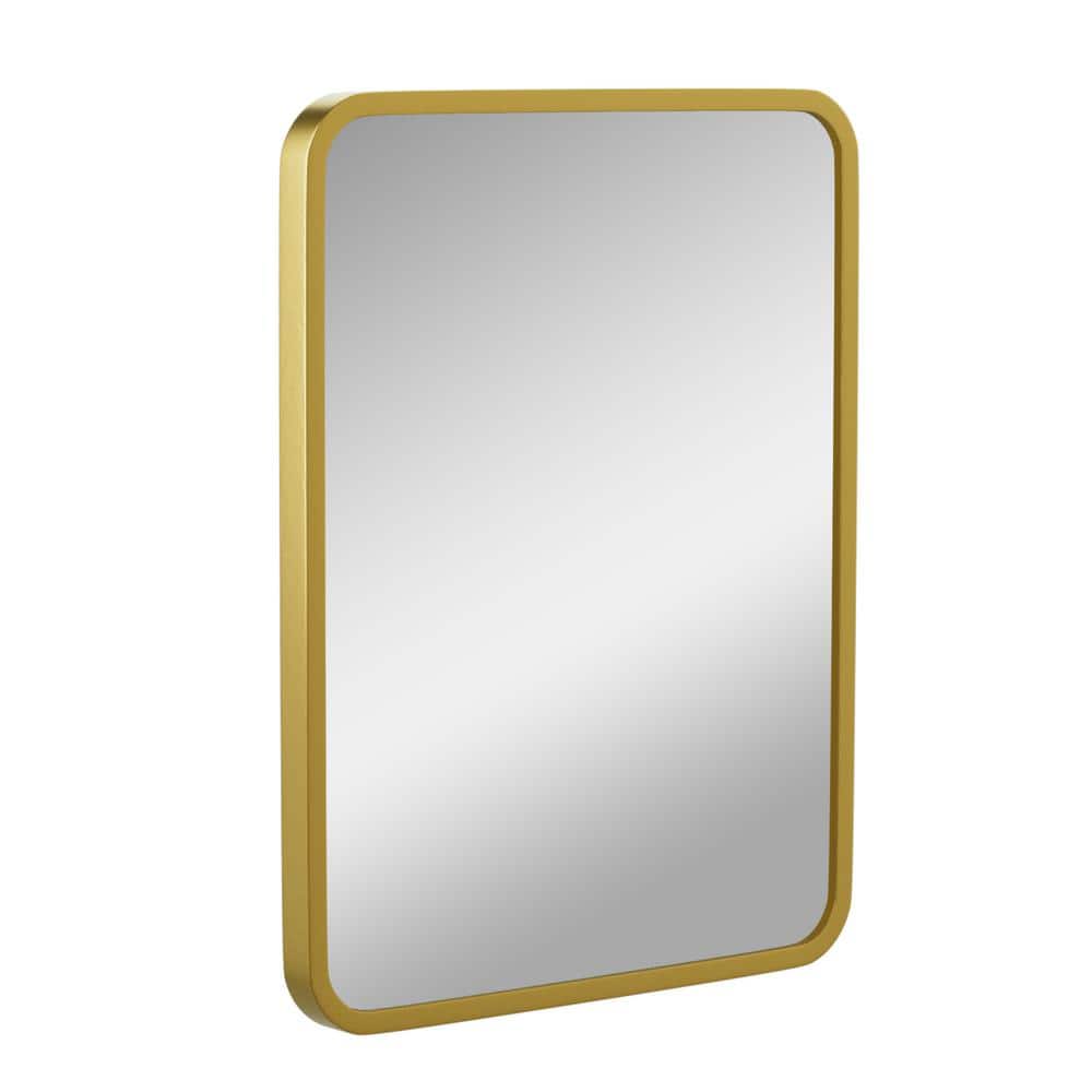 24 in. W x 36 in. H Small Rounded Corner Rectangular Aluminium Framed Wall 