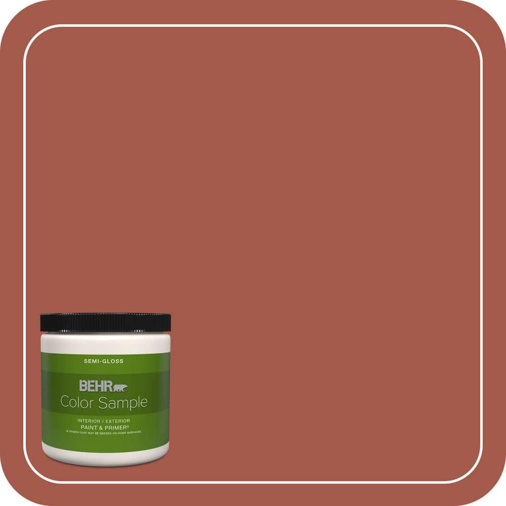 8 oz. #PPU2-15 Cajun Red Semi-Gloss Interior/Exterior Paint & Primer Color Sample price history on PriceWatchPro