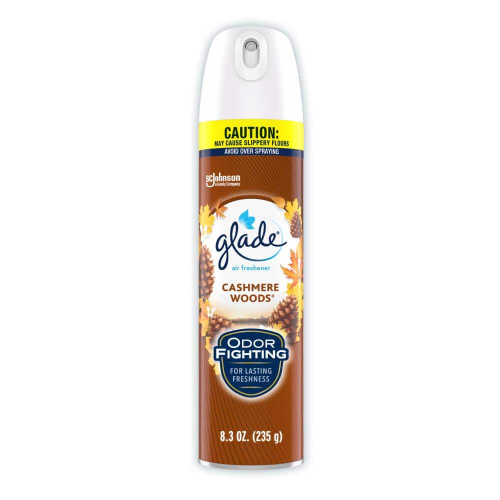 Glade Automatic Spray Refill, Air Freshener for Home and Bathroom, Cashmere  Woods, 6.2 Oz, 2 Count