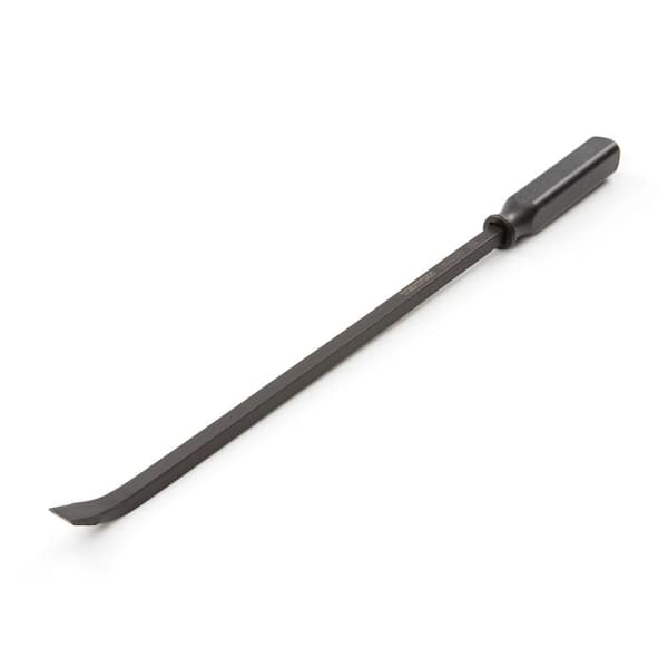 TEKTON 25 in. Angled End Handled Pry Bar with Striking Cap