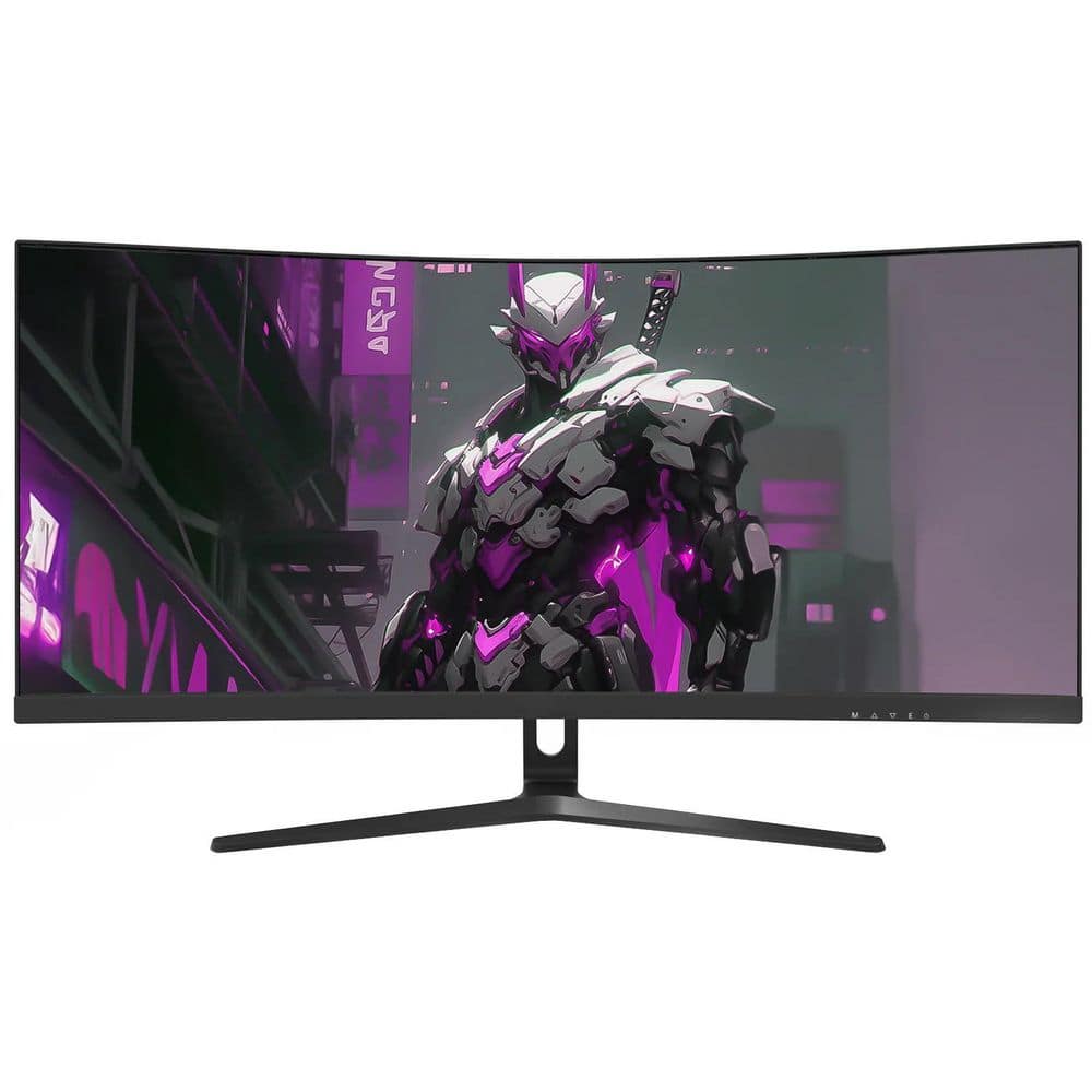 30 in. Ultra Widescreen Curved Gaming Monitor, WFHD 2560x1080P VA Screen, 200Hz, FreeSync, HDMI DP, Black