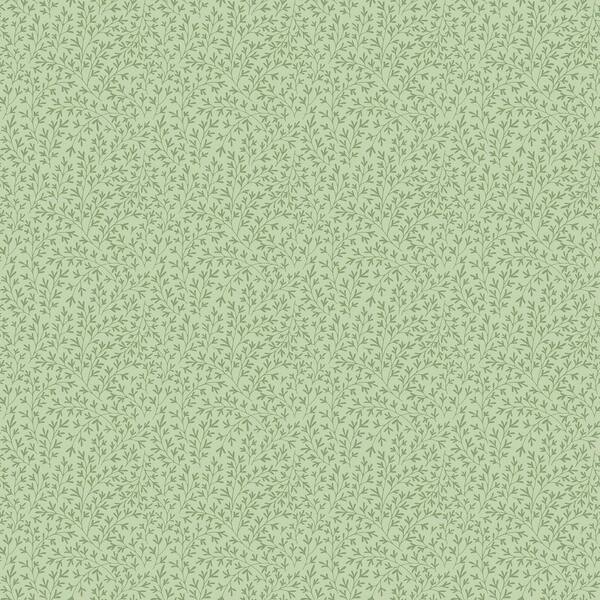 Small Leaf Trail Green Matte Finish EcoDeco Material Non-Pasted ...