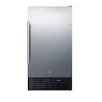2.7 cu. ft. Frost Free Upright Freezer in Stainless Steel