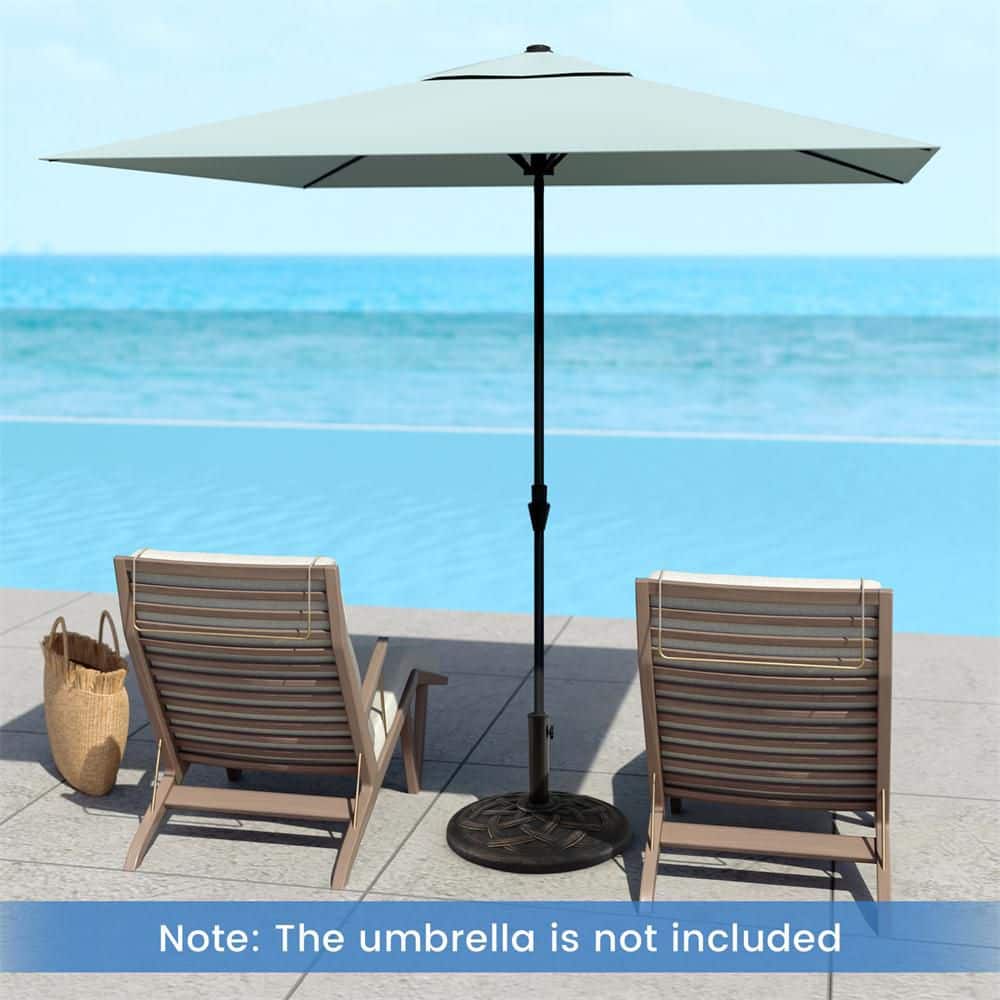 22" Bronze Heavy Duty Round Metal Patio Umbrella Base