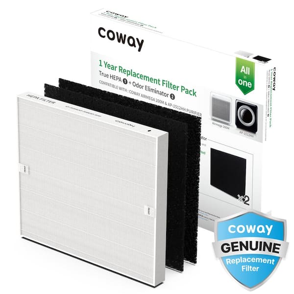 Coway Airmega 200M & AP-1512HH Mighty Replacement Filter Set