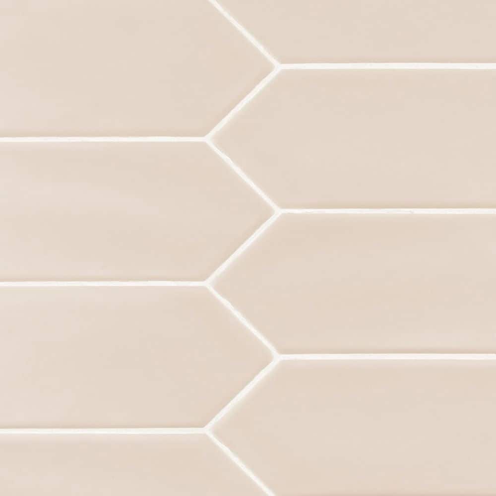 Matte Beige 3 in. x 12 in. Ceramic Picket Wall Tile (9.33 sq. ft./Case) price history on PriceWatchPro