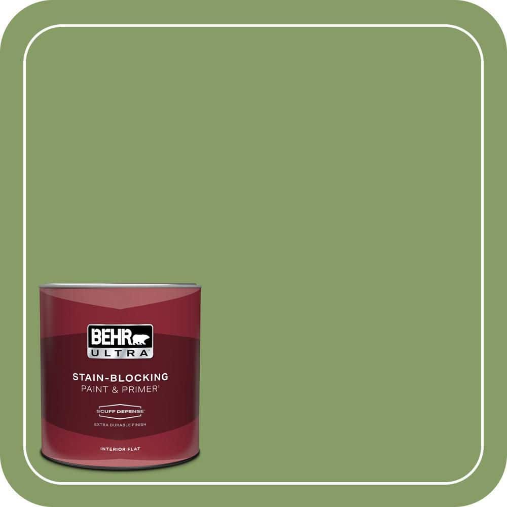 1 qt. #M370-5 Agave Plant Extra Durable Flat Interior Paint & Primer price history on PriceWatchPro