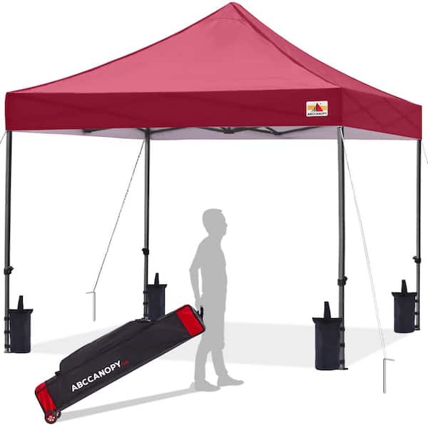 ABCCANOPY Commercial Ez Pop Up Canopy Tent 10x15 Premium-Series Black