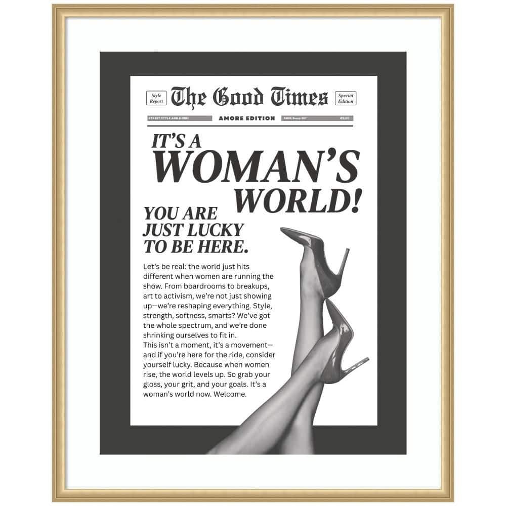 "Florence ""Woman's World"" by Honey Island Studio People Framed Art Print 42 in. x 34 in." price history on PriceWatchPro