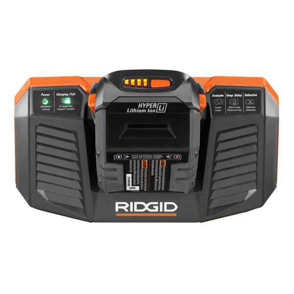 Ridgid AC840095 18-Volt Dual Chemistry Rapid Charger