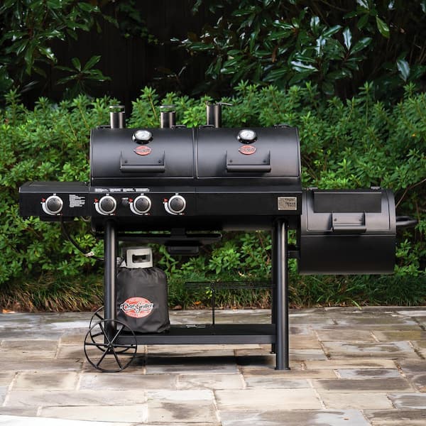 home depot smoker grill combo