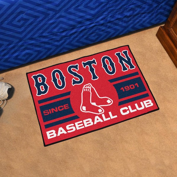 MLB Boston Red Sox Blue 2 ft. x 3 ft. Area Rug
