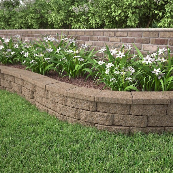 4 in. x 11.75 in. x 6.75 in. Buff Concrete Retaining Wall Block