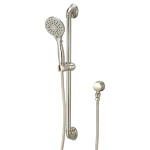 Accent 5-Spray Handheld Showerhead with Slide Bar in Brushed Nickel