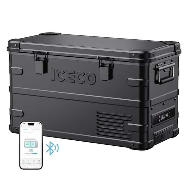 ICECO APL35 Aluminum 1.24 cu. ft. Manual Defrost Dual Zone