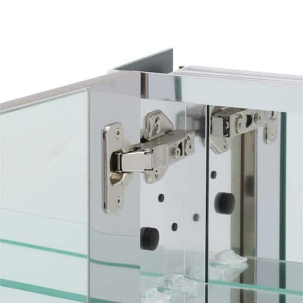 20 in. W x 26 in. H Rectangular Medicine Cabinet with Mirror