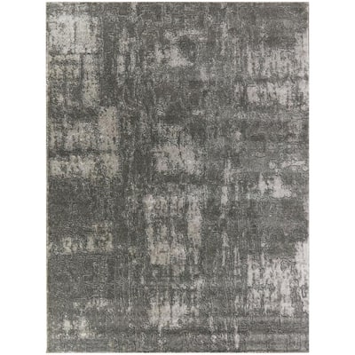 357814 Taupe Area Rug 5'3 x 7'3 ECARPETGALLERY Modern Abstract Carpet 
