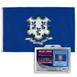 3 ft. x 5 ft. Nylon Connecticut State Flag