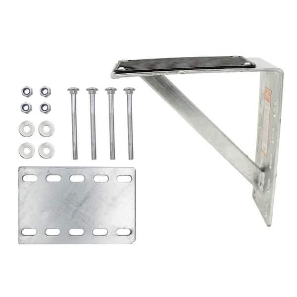 Extreme Max Galvanized Trailer Step - 5 in. x 9 in.