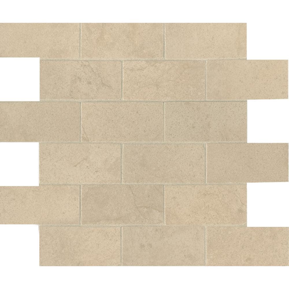 maruwai.floor② MSI Alvara Cremita Subway 12 in. x 12 in. x 10 mm Polished
