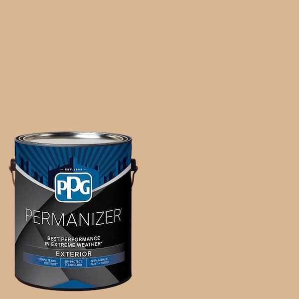 1 gal. PPG1080-3 Nutmeg Glow Flat Exterior Paint