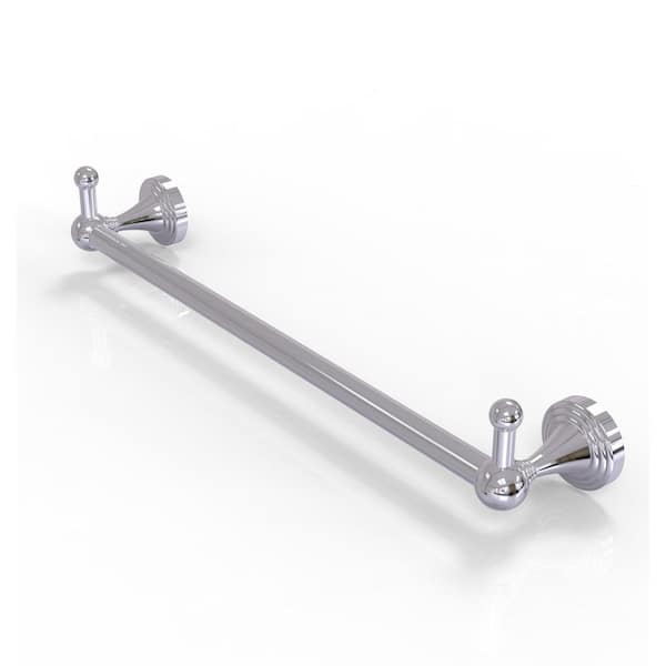 Allied Brass Sag Harbor Collection 18 in. Wall Mounted Single Towel Bar in Polished Chrome