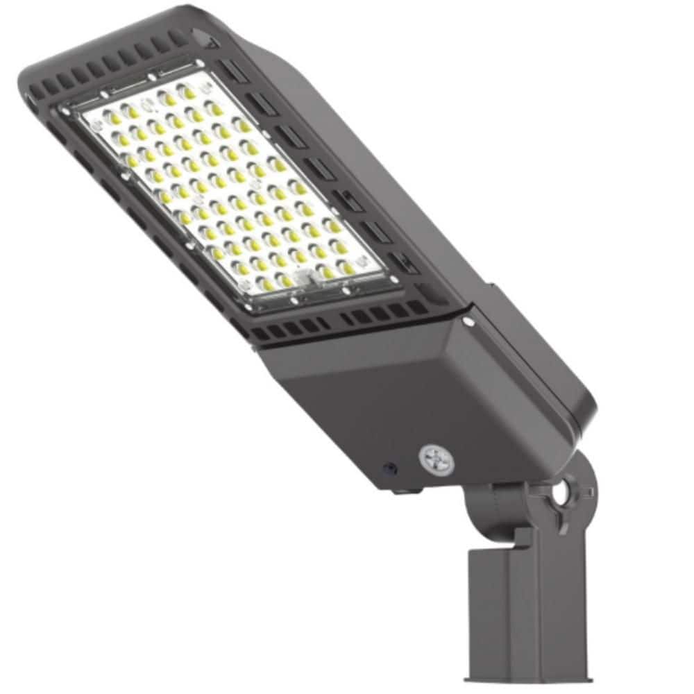 1000-Watt Equivalent 28000 Lumens 200W Integrated LED Bronze Parking Lot Area Flood Light 5000K,Slip Fitter,Dusk to Dawn price history on PriceWatchPro