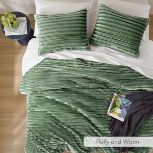 Avril 2-Piece Green Microfiber Twin/Twin XL Comforter Set