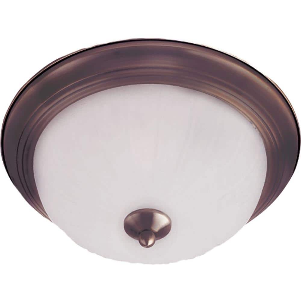 Essentials 1-Light Oil-Rubbed Bronze Flush Mount price history on PriceWatchPro