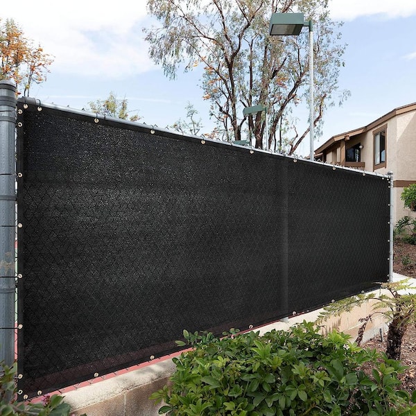 SEKKVY 4' x 50' Privacy Screen Fence, 90% Blockage Mesh Shade Net Cover for  Garden, Wall, Chain Link Fence